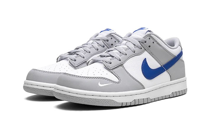 Nike Dunk Low Mini Swoosh Wolf Grey Game Royal (GS) – SOLEPLIER