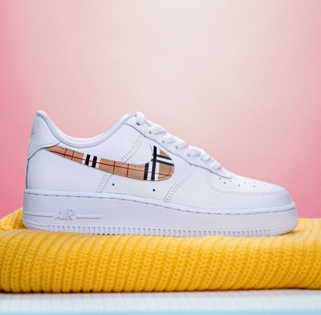 Cilios Estereotipo insecto Air Force 1 x Burberry – Right Cross Athletics