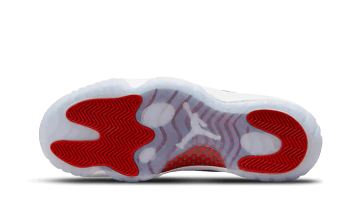 Red bottom jordan on sale 11