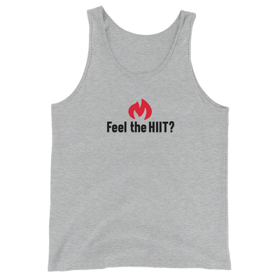 Introducing the "Feel the HIIT" unisex Tank Top