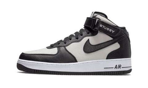 Nike Air Force 1 Mid - Stussy Light Bone Black