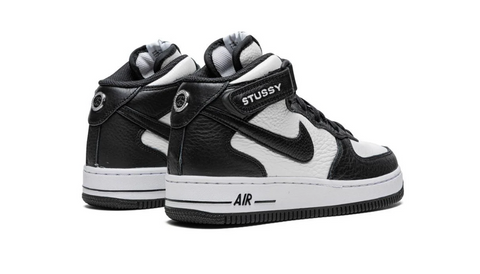 Nike Air Force 1 Mid - Stussy Light Bone Black
