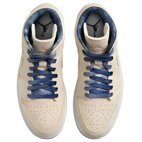 Jordan 1 Mid Sanddrift Sail Midnight Navy