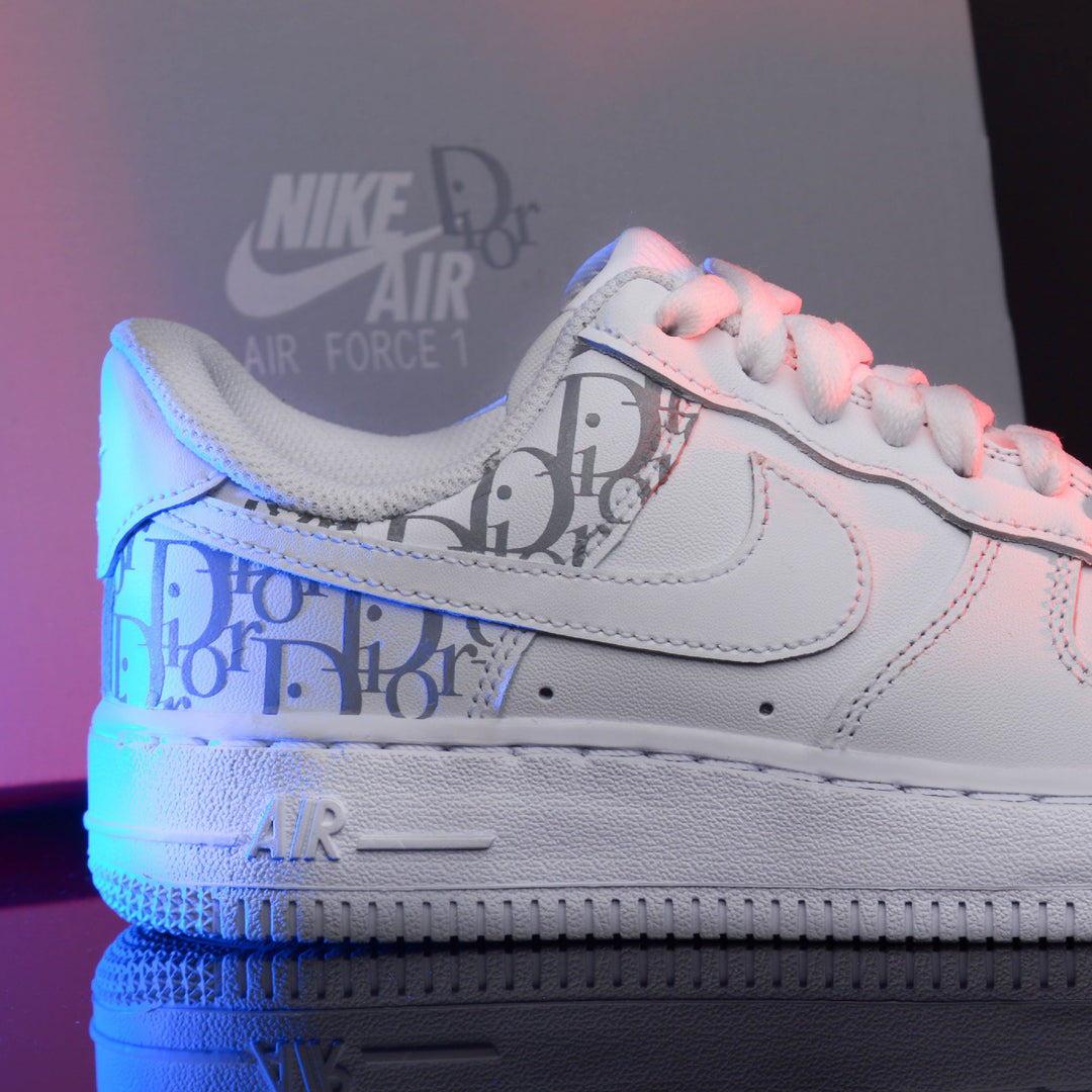 Air Force 1 x Dior Reflective Right Cross Athletics