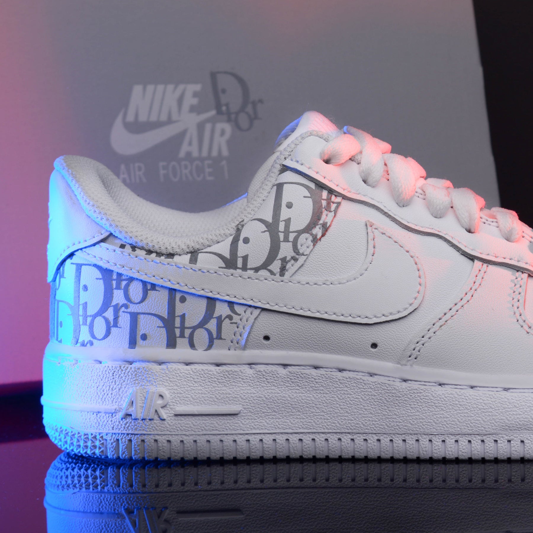 Air Force 1 x Dior Reflective – Right Cross Athletics