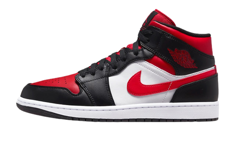 Jordan 1 Mid Fire Red