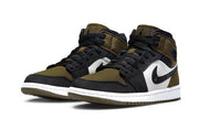 Jordan 1 Mid Olive Toe