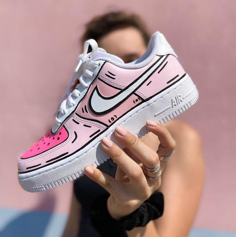 Air Force 1 x Comic Pink