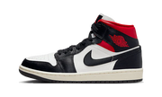 Jordan 1 Mid Black Gym Red